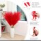 9 Stems Red Pampas Grass – 38 Inch Tall Fluffy Faux Pampas for Living Room, Wedding Centerpieces & Home Décor
